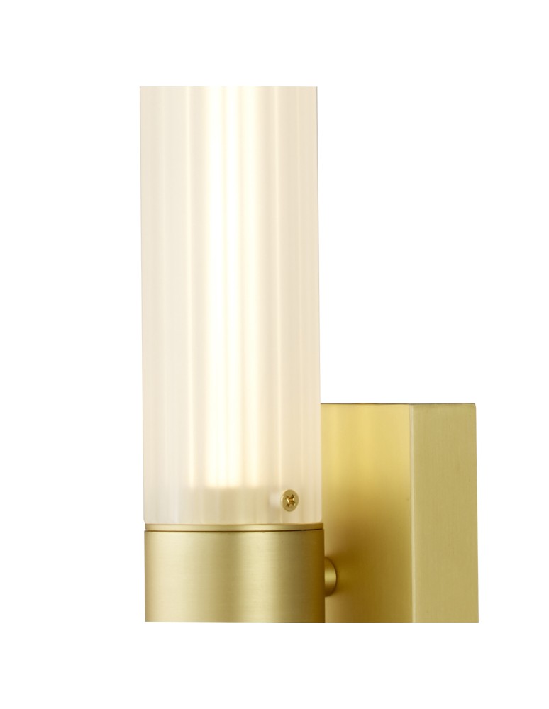 Gold wall lamps - Step into Design SOLO LED wall lamp white gold 60cm. - product kolory-swiatla.pl 5