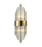 Glamour wall lamps - Step into Design DRACO gold 60cm wall lamp - product 1