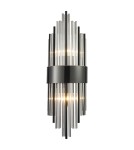 Glamour wall lamps - Step into Design DRACO wall lamp black 60cm - product 1