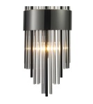 Glamour wall lamps - Step into Design DRACO wall lamp black 60cm - product 3