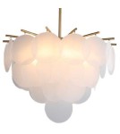 Glamour pendant lamps - Step into Design FIORE pendant lamp white 60cm  - product 2