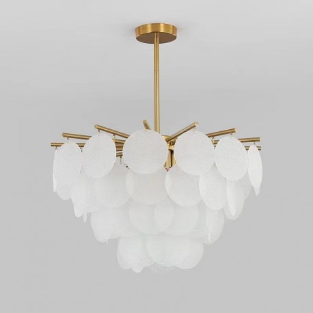 Step into Design Lampa wisząca FIORE biała 60cm 