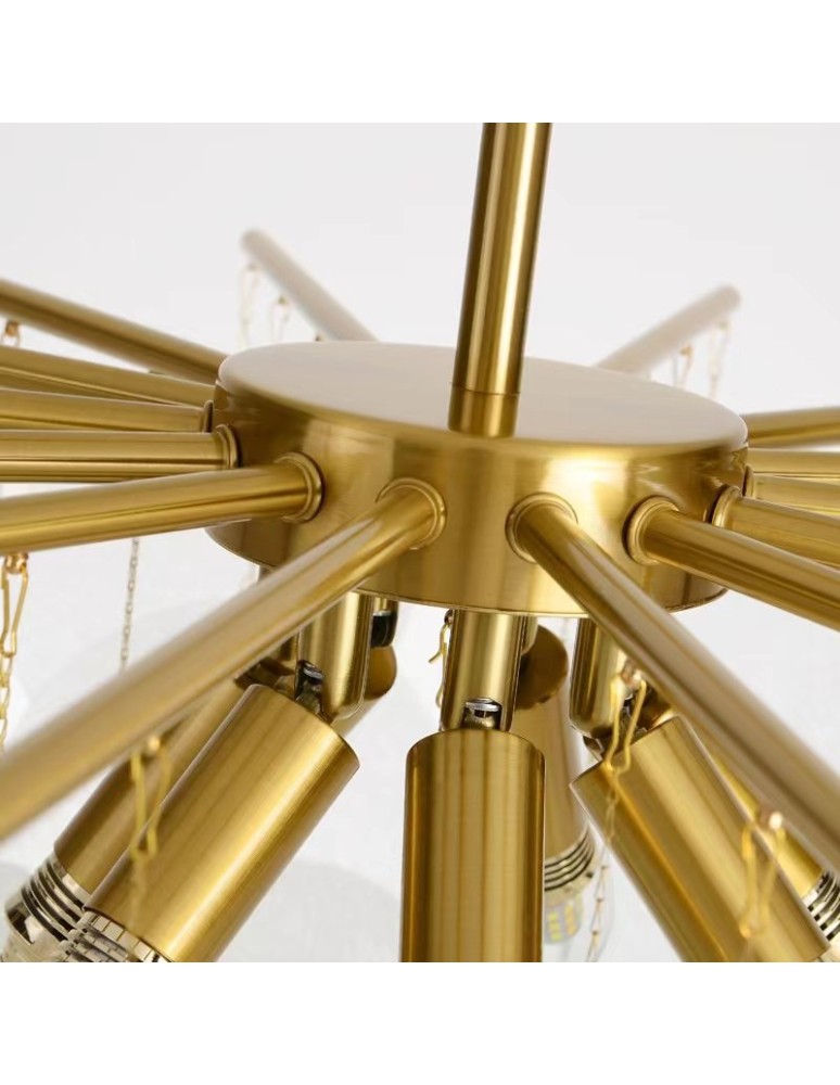 Glamour pendant lamps - Step into Design FIORE pendant lamp white 60cm  - product kolory-swiatla.pl 4