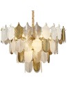 Step into Design SECRET pendant lamp white gold 80cm 