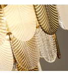 Glamour pendant lamps - Step into Design SECRET pendant lamp white gold 80cm  - product 5