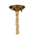 Glamour pendant lamps - Step into Design SECRET pendant lamp white gold 80cm  - product 8