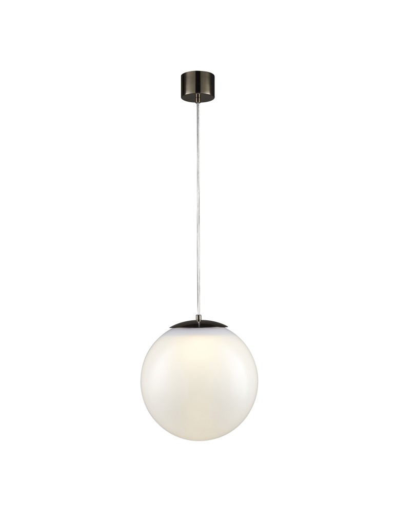Pendant lamps spheres - Step into Design NUBE M LED pendant lamp white 30cm - product kolory-swiatla.pl 1