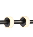 LED pendant lamps - Step into Design RINGO LED pendant lamp black 150cm - product 5