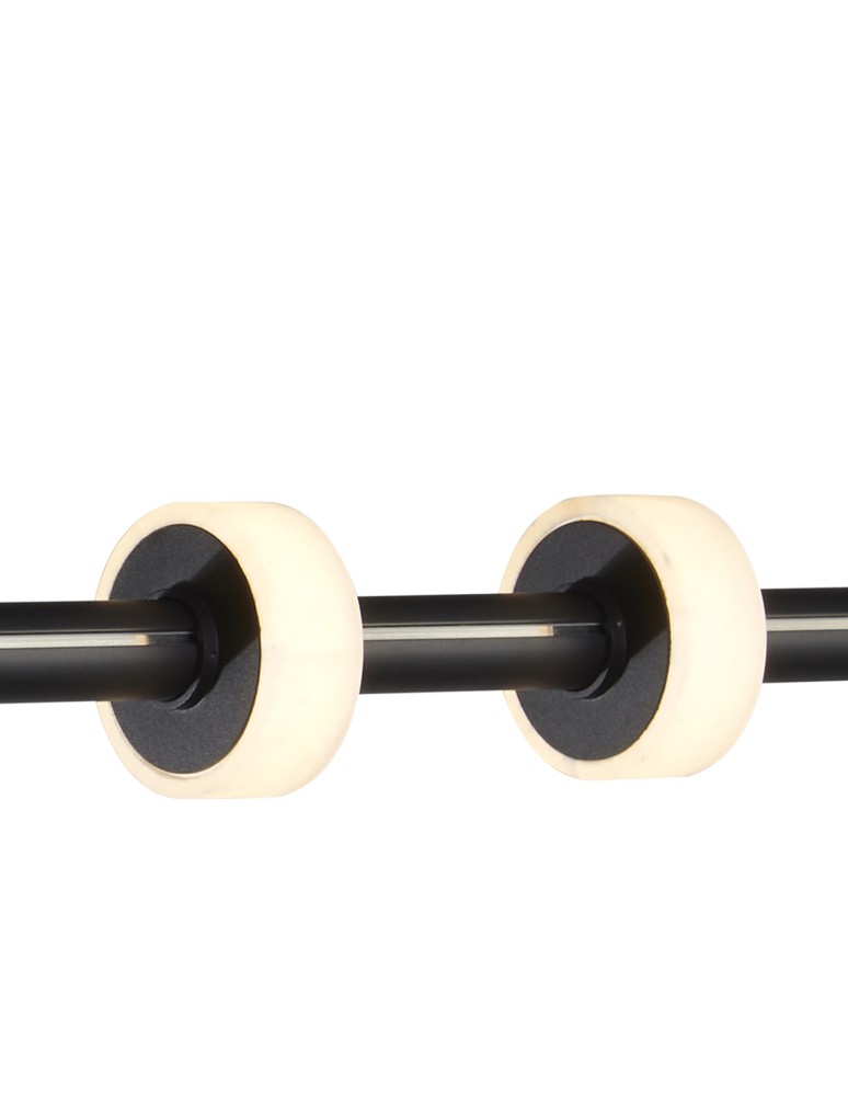 LED pendant lamps - Step into Design RINGO LED pendant lamp black 150cm - product kolory-swiatla.pl 5