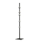 Designer floor lamps - Step into Design RINGO floor lamp black 182cm  - product 1