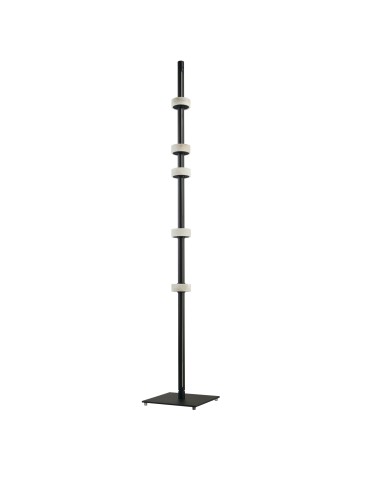 Step into Design RINGO floor lamp black 182cm 