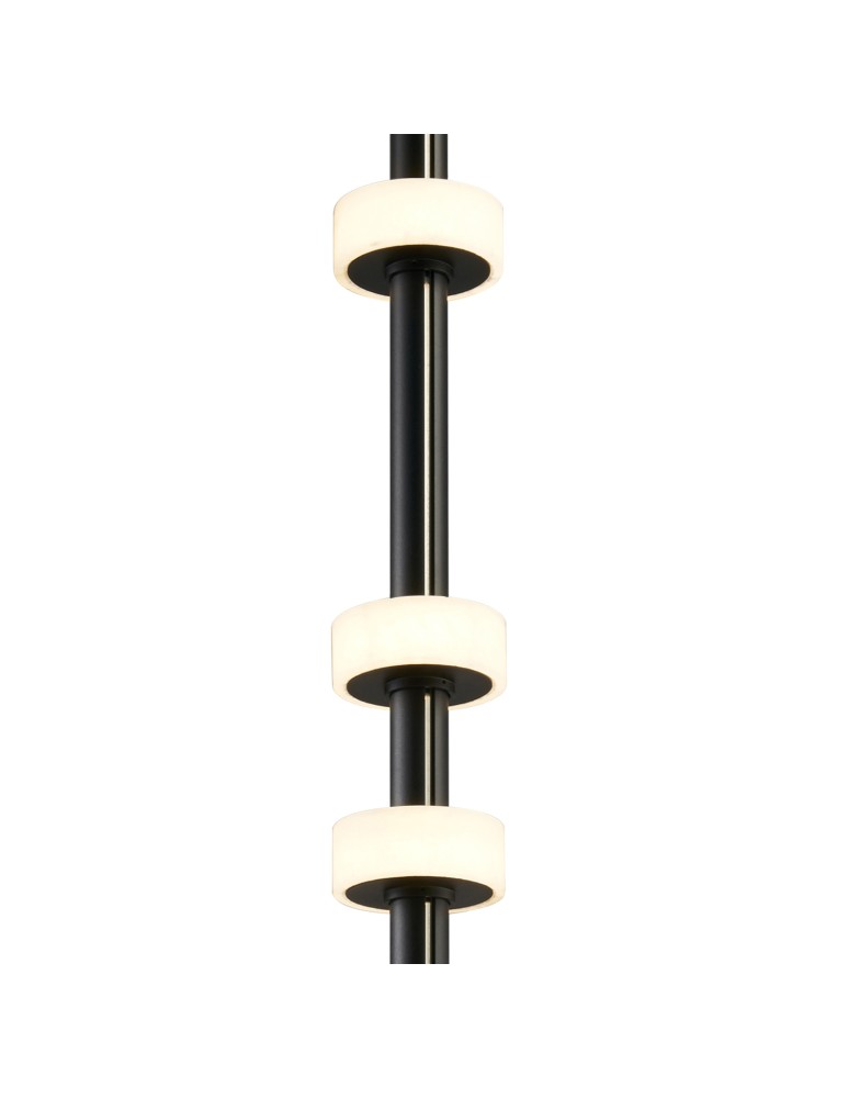 Designer floor lamps - Step into Design RINGO floor lamp black 182cm  - product kolory-swiatla.pl 2