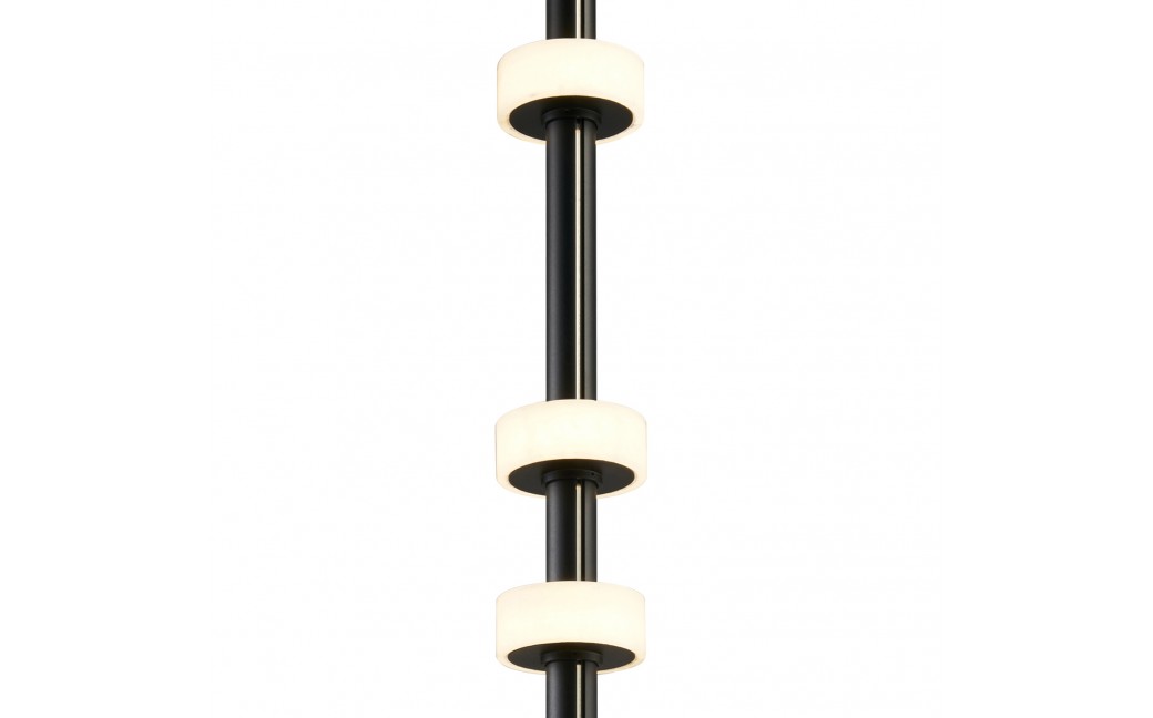 Step into Design Lampa podłogowa RINGO czarna 182cm 