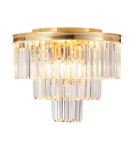 Ceiling lamps with crystals - Step into Design SPLENDORE gold 50cm ceiling plafond - product 4