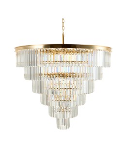 Step into Design Lampa wisząca SPLENDORE złota 100cm - produkt 2