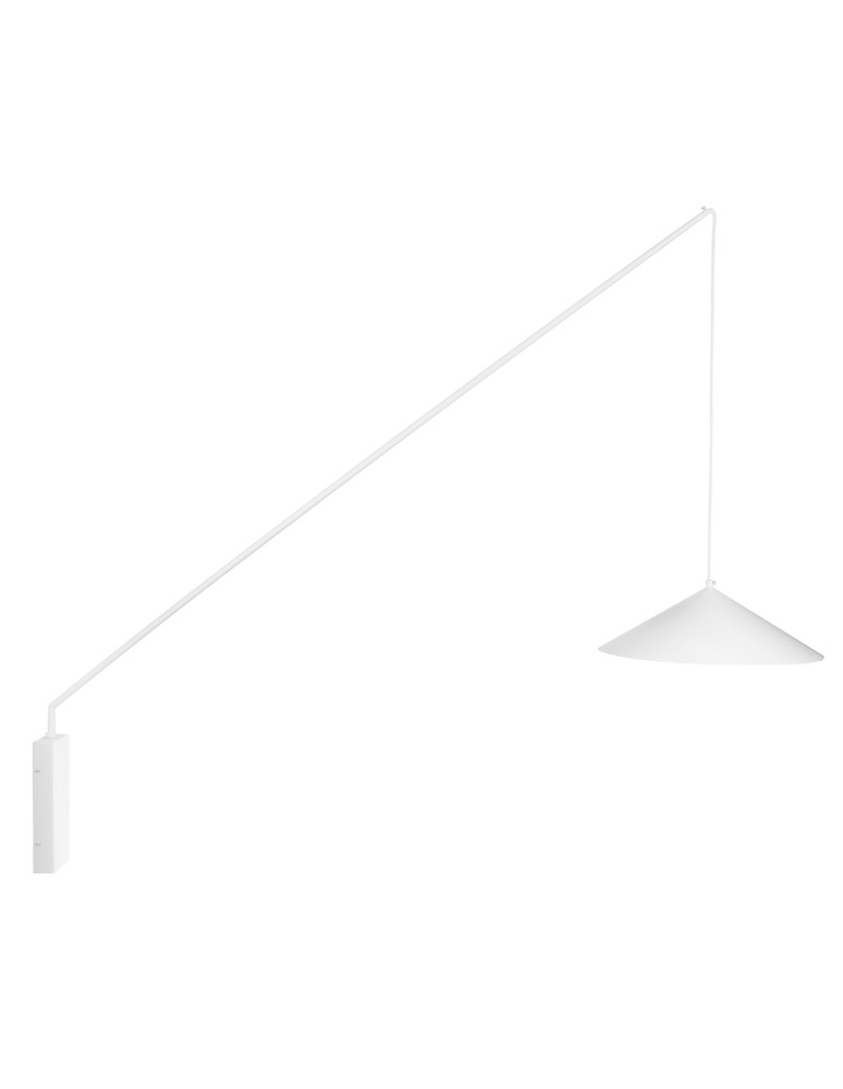 Cantilever wall lamps - Step into Design SWING wall lamp white 151cm - product kolory-swiatla.pl 1