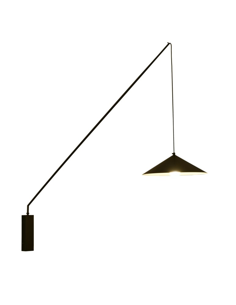 Cantilever wall lamps - Step into Design SWING wall lamp black 151cm - product kolory-swiatla.pl 7