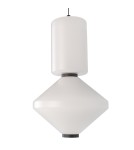 Geometric pendant lamps - Maxlight Akiko LED 16W 3000K Pendant Lamp Black P0467. - product 6