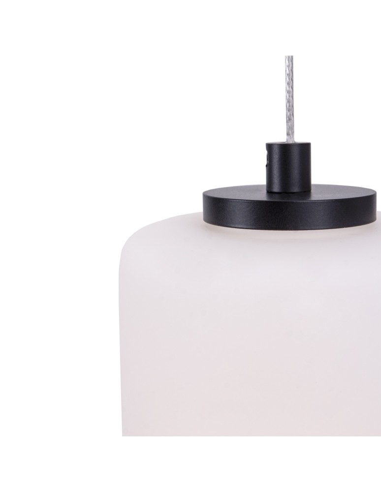 Geometric pendant lamps - Maxlight Akiko LED 23W 3000K Pendant Lamp Black P0468. - product kolory-swiatla.pl 3