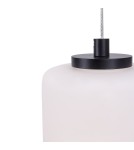 Geometric pendant lamps - Maxlight Akiko LED 23W 3000K Pendant Lamp Black P0468. - product 5