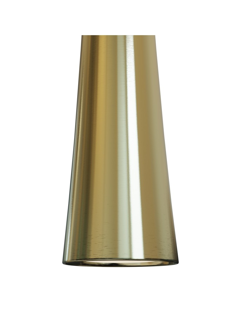Pendant tube lamps - Maxlight Coffee Gold 7W Small Pendant Lamp Brushed Gold P0484. - product kolory-swiatla.pl 2