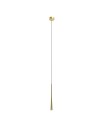 Maxlight Coffee Gold 7W Small Pendant Lamp Brushed Gold P0484.