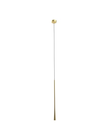 Maxlight Coffee Gold 7W Large Pendant Lamp Brushed Gold P0485.