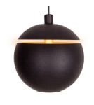 Small pendant lamps - Maxlight Cometshine LED 8W 480lm 3000K Pendant Lamp Black/Gold P0472. - product 3