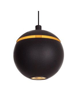 Maxlight Cometshine LED 8W 480lm 3000K Pendant Lamp Black/Gold P0472. - product 2