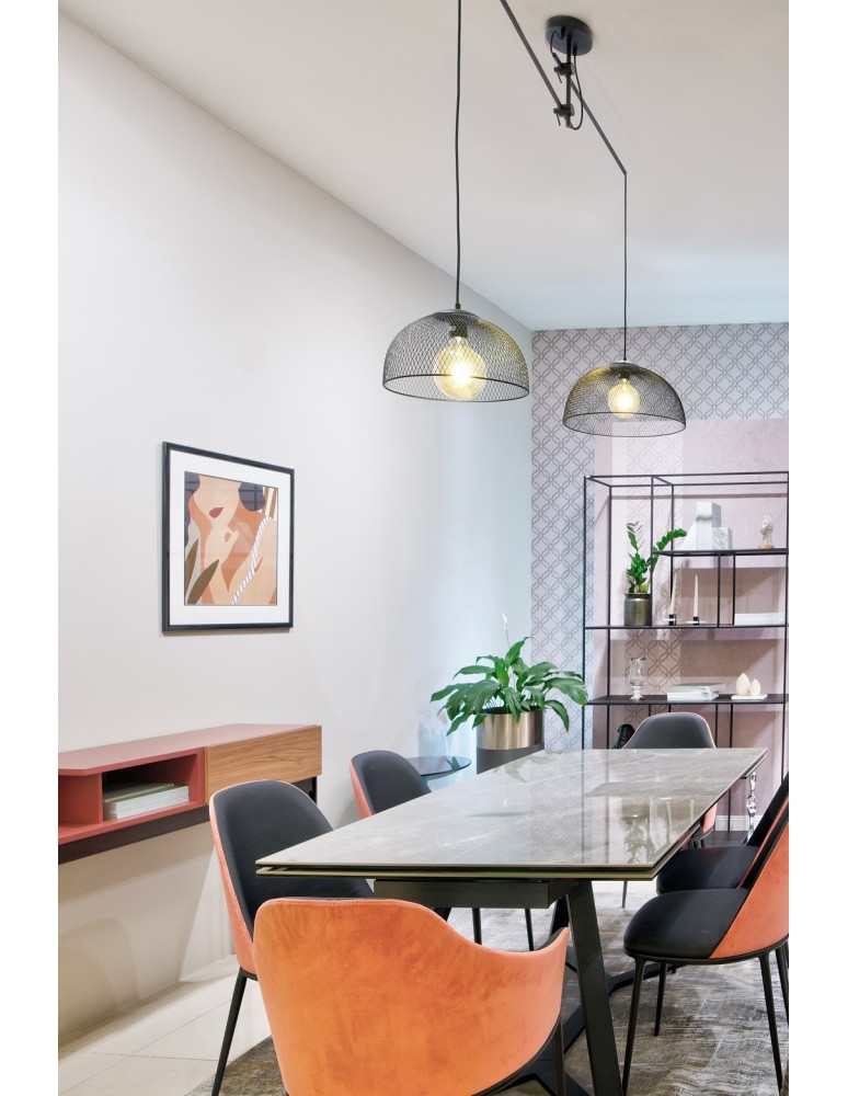 Wire pendant lamps - Maxlight Concept Pendant Lamp Black P0455 - product kolory-swiatla.pl 2