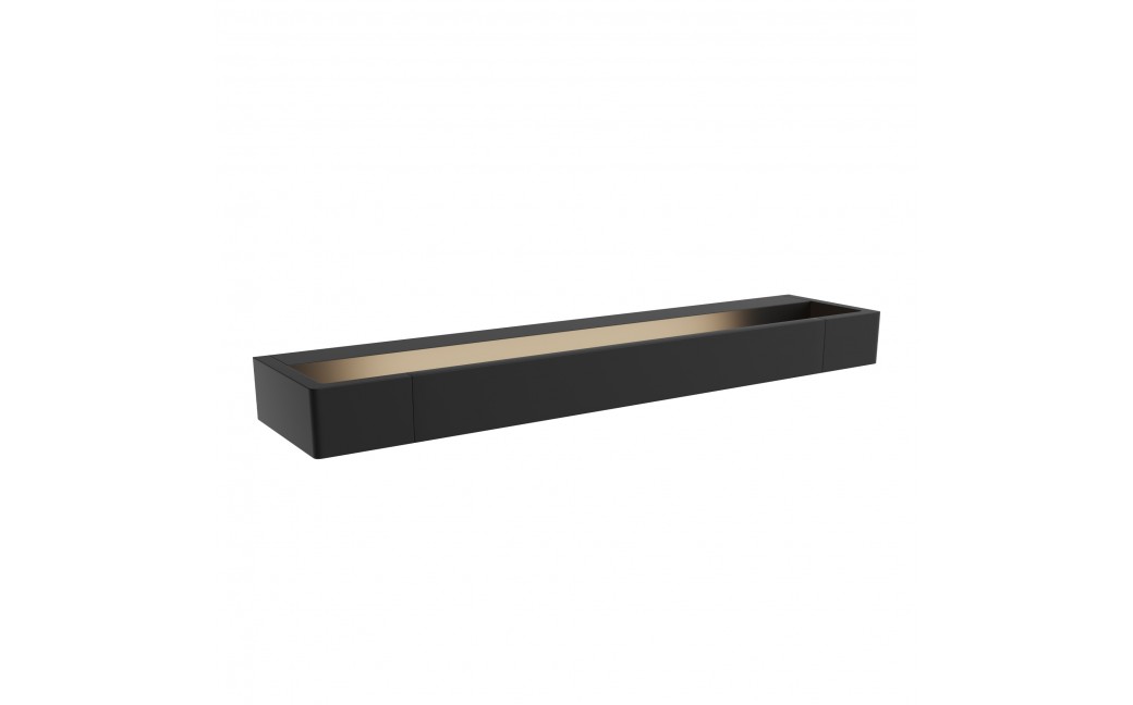Maxlight Kinkiet Flink Czarny 45 cm IP44 W0307