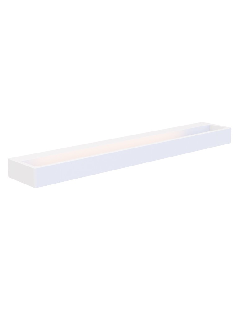 Bathroom wall lamps - Maxlight Wall lamp Flink White 60 cm IP44 W0308 - product kolory-swiatla.pl 1