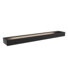Bathroom wall lamps - Maxlight Wall lamp Flink Black 60 cm IP44 W0309 - product 1
