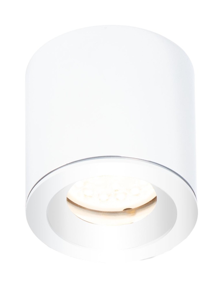Bathroom ceiling lamps - Maxlight Form White GU10 IP65 C0215 Ceiling Lamp. - product kolory-swiatla.pl 1