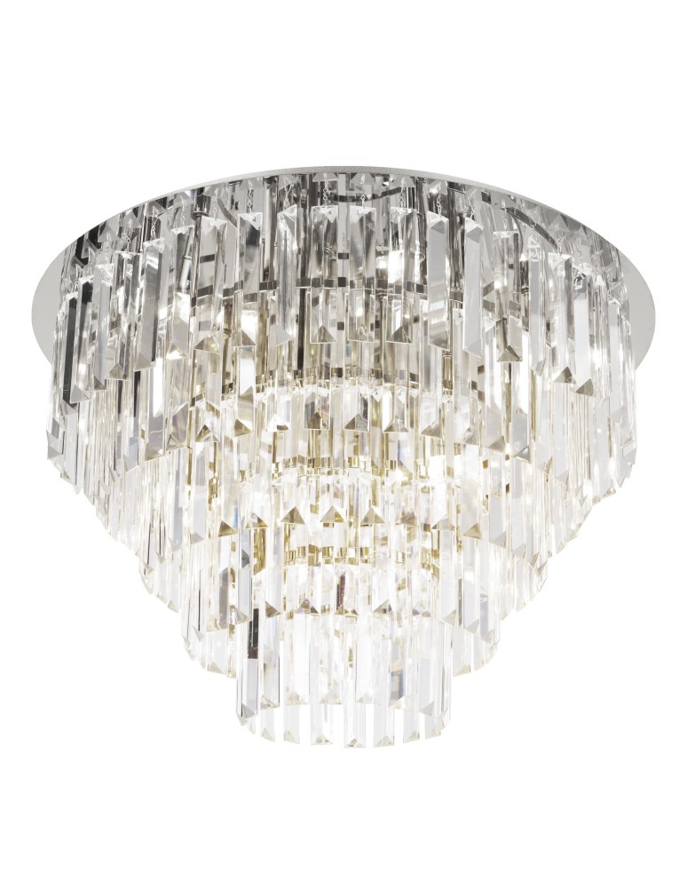 Ceiling lamps with crystals - Maxlight Plafond Monaco Ø 80 cm C0225 - product kolory-swiatla.pl 1