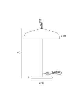 Maxlight Nord Table Lamp T0049. - product 2