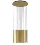 Modern pendant lamps - Maxlight Organic 33X1 Brushed Gold P0476D Pendant Lamp. - product 1