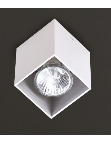 Maxlight Lampa Sufitowa Pet Square Biała, GU10 C0082 - produkt 2