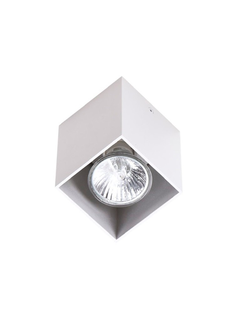 Kategorie produktów - Maxlight Lampa Sufitowa Pet Square Biała, GU10 C0082 - produkt kolory-swiatla.pl 1