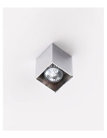 Maxlight Pet Square Ceiling Lamp Chrome, GU10 C0084 - product 2