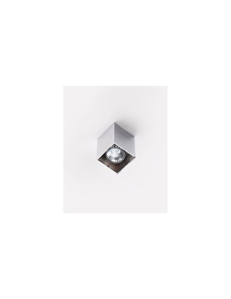 Kategorie produktów - Maxlight Lampa Sufitowa Pet Square Chrom, GU10 C0084 - produkt kolory-swiatla.pl 2