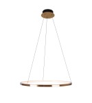 Pendant lamps circles - Maxlight Queen Pendant Lamp Ø 50 cm Brushed Gold P0493 - product 1