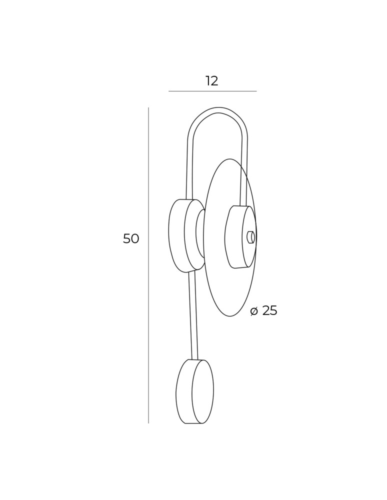 Retro wall lamps - Maxlight Retro Wall lamp W0328 - product kolory-swiatla.pl 3