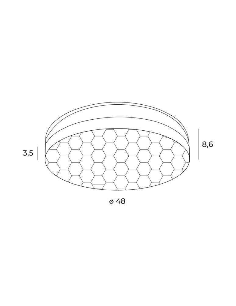 Modern Plafonds - Maxlight Plafond Sekko C0218 - product kolory-swiatla.pl 6