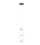 Designer pendant lamps - Maxlight Tama LED 16W 3000K Double Pendant Lamp Black P0469. - product 2