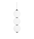 Designer pendant lamps - Maxlight Tama LED 23W 3000K Triple Pendant Lamp Black P0470. - product 1