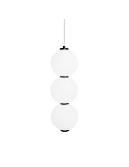Maxlight Tama LED 23W 3000K Triple Pendant Lamp Black P0470.