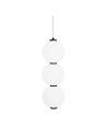 Maxlight Tama LED 23W 3000K Triple Pendant Lamp Black P0470.
