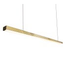 Gold pendant lamps - Maxlight Pendant Lamp Trio 1 Brushed Gold P0475D - product 1