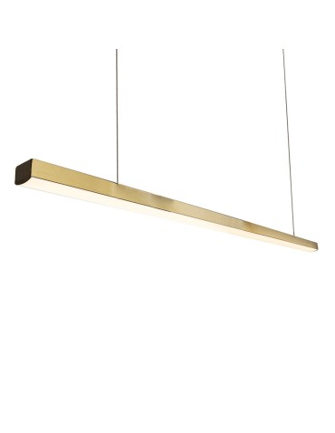 Maxlight Pendant Lamp Trio 1 Brushed Gold P0475D